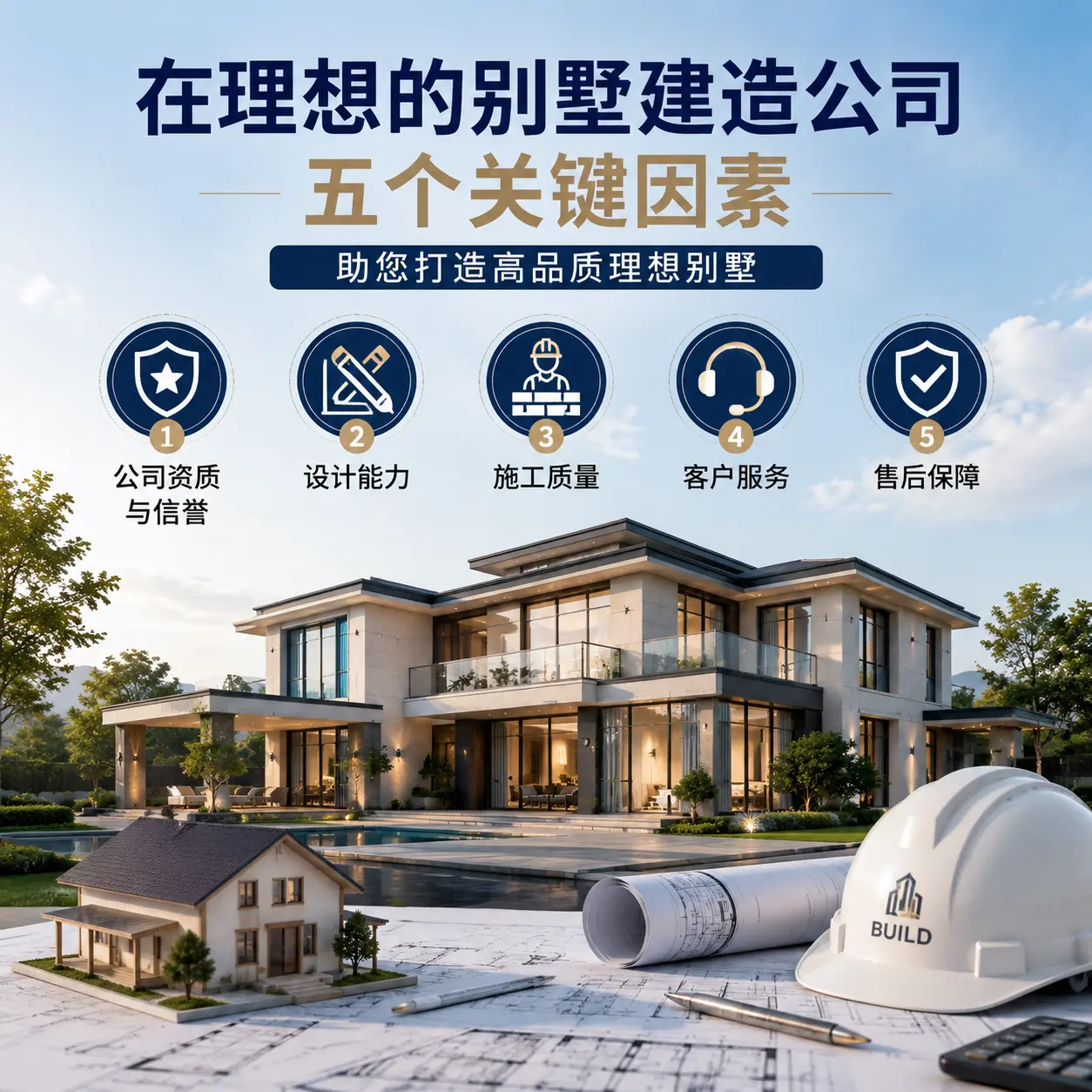 在 贵定 找到理想别墅建造公司的五个关键因素