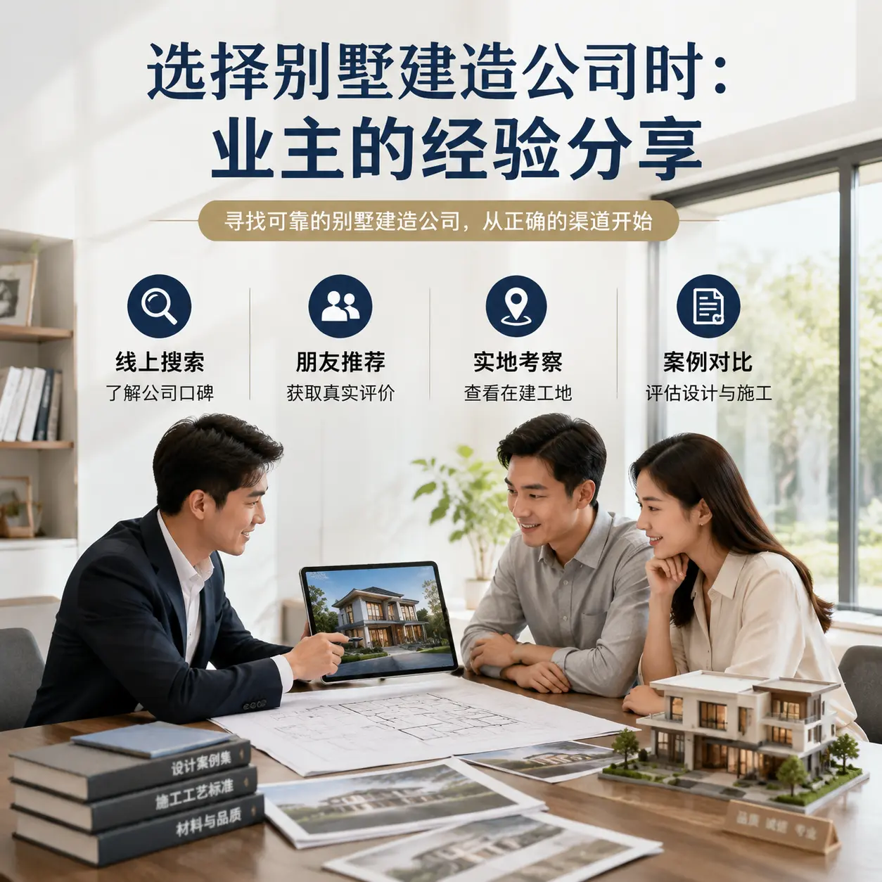 选择别墅建造公司时： 贵定 业主的经验分享