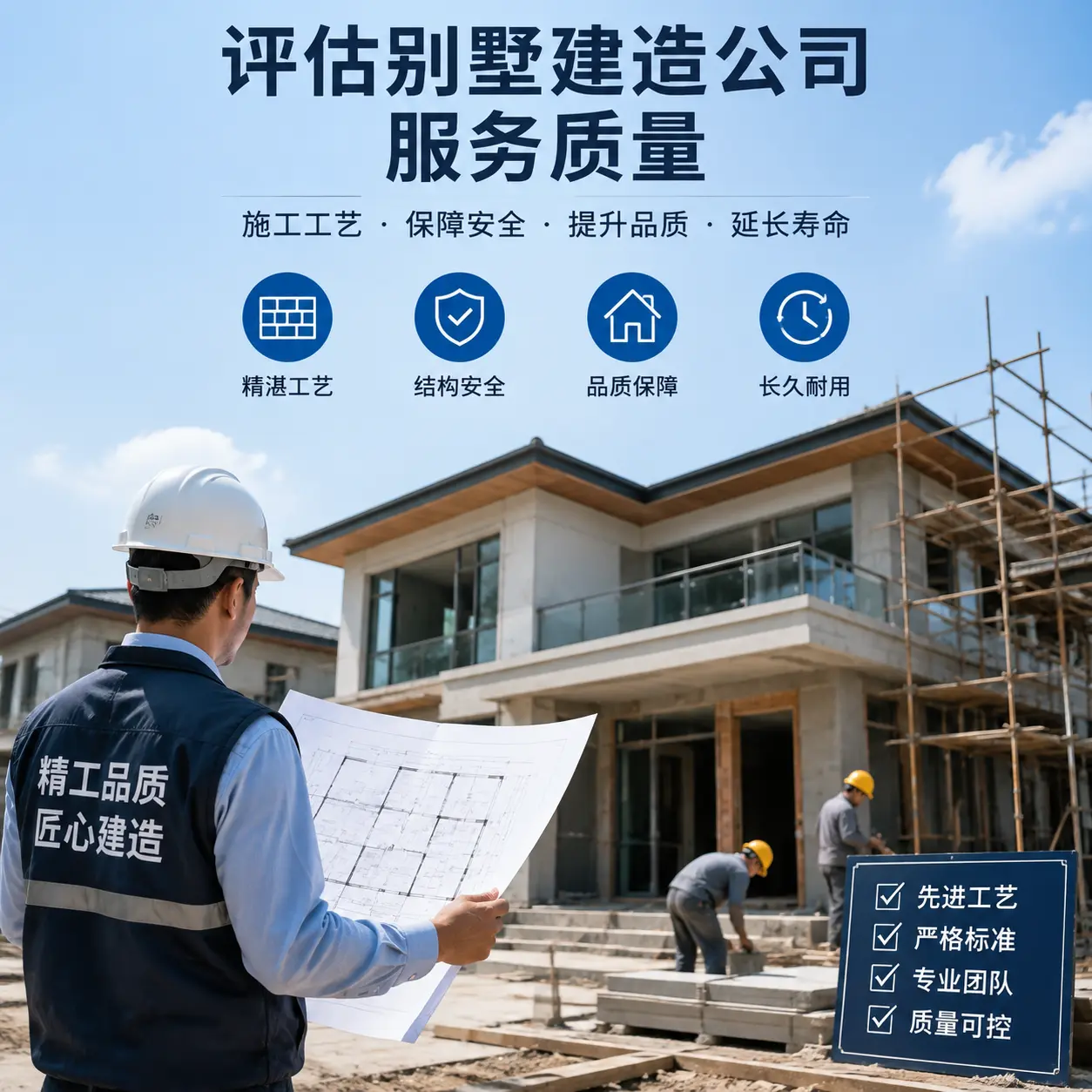 如何评估 贵定 别墅建造公司的服务质量？