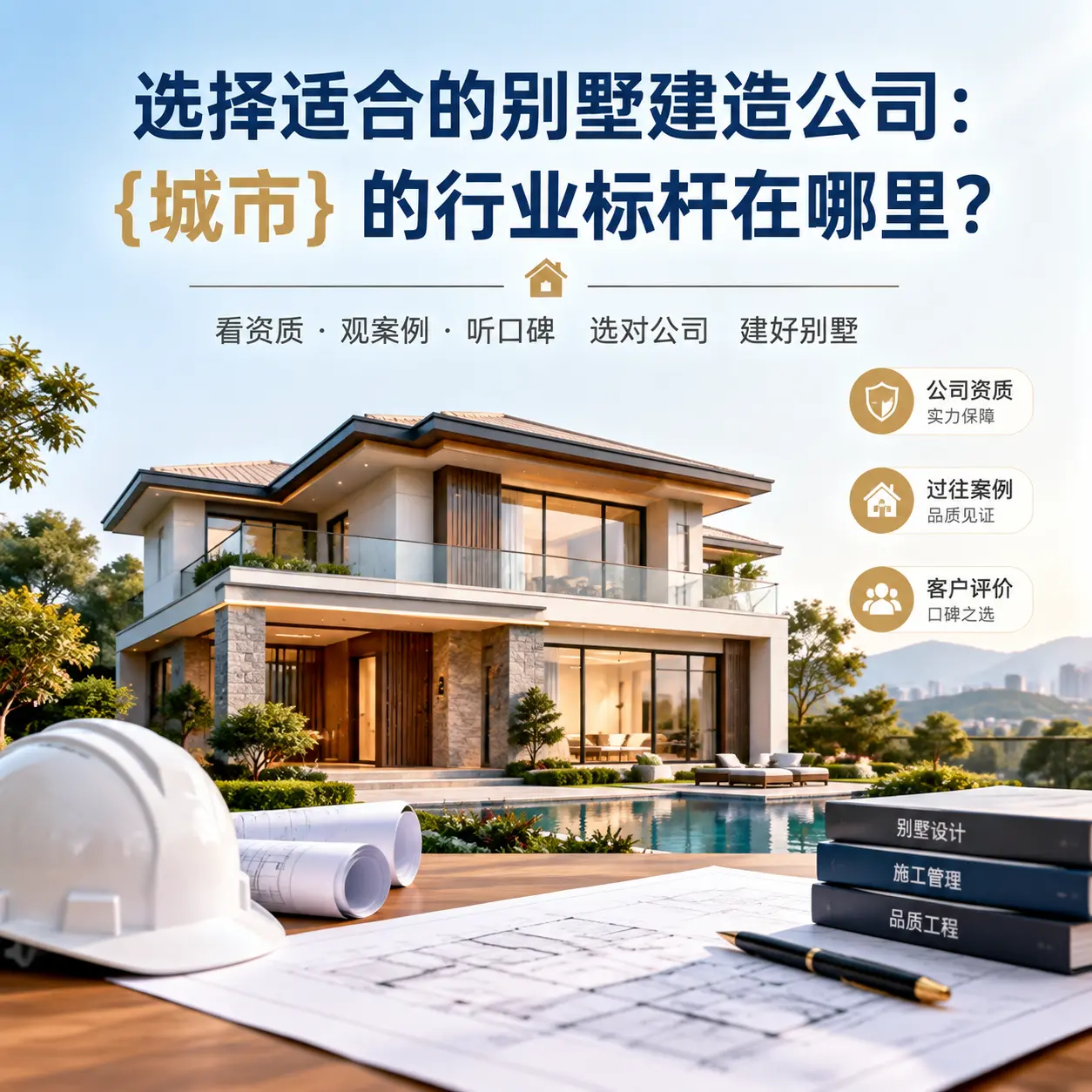 选择适合的别墅建造公司： 贵定 的行业标杆在哪里？