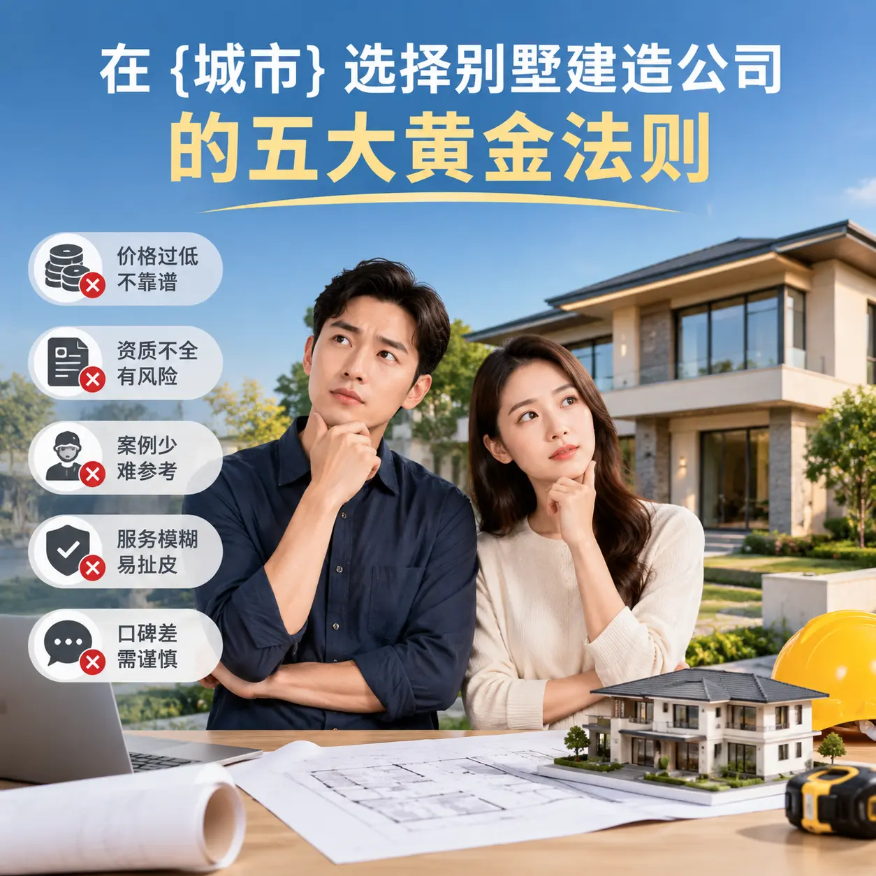 在 贵定 选择别墅建造公司的五大黄金法则