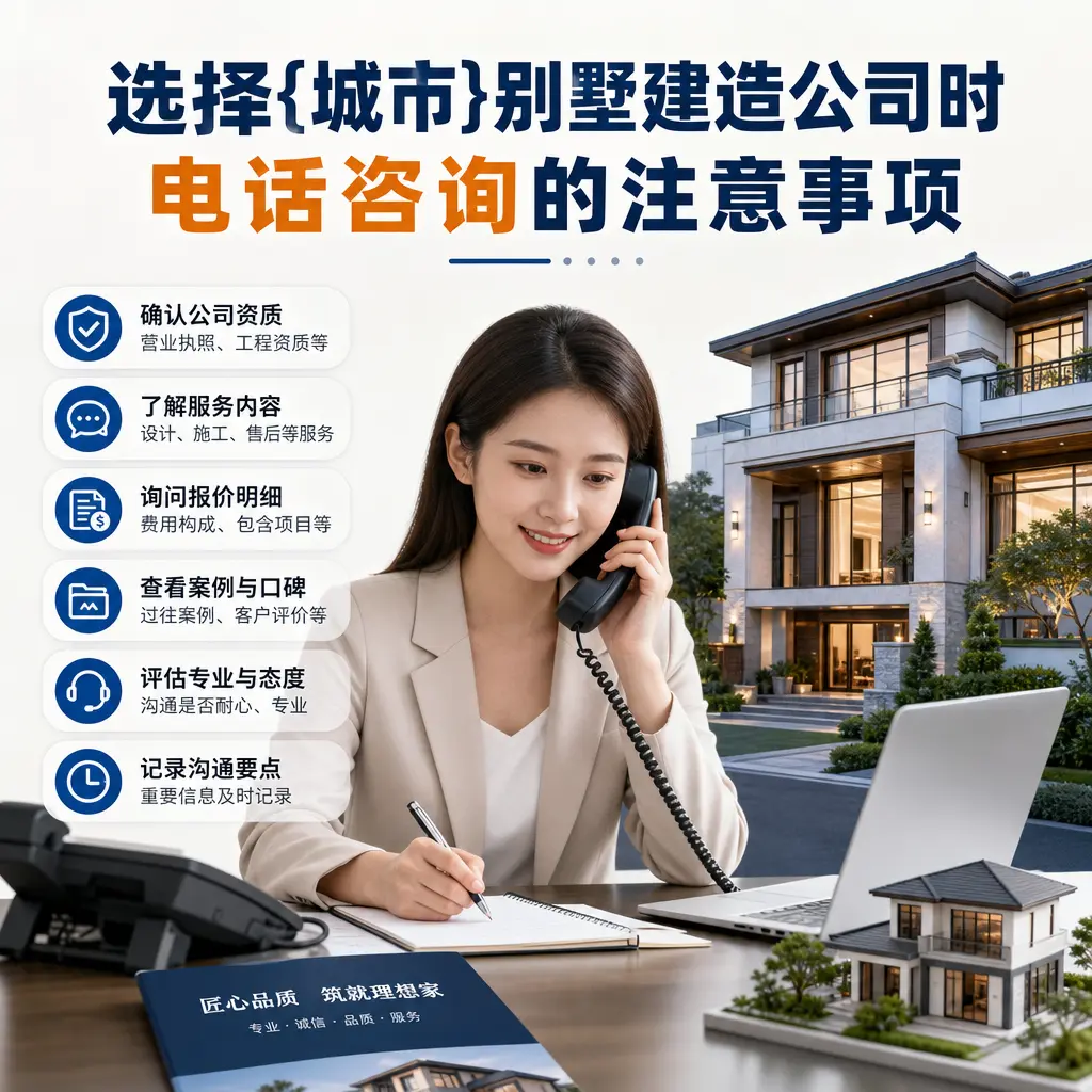 选择贵定别墅建造公司时,电话咨询的注意事项