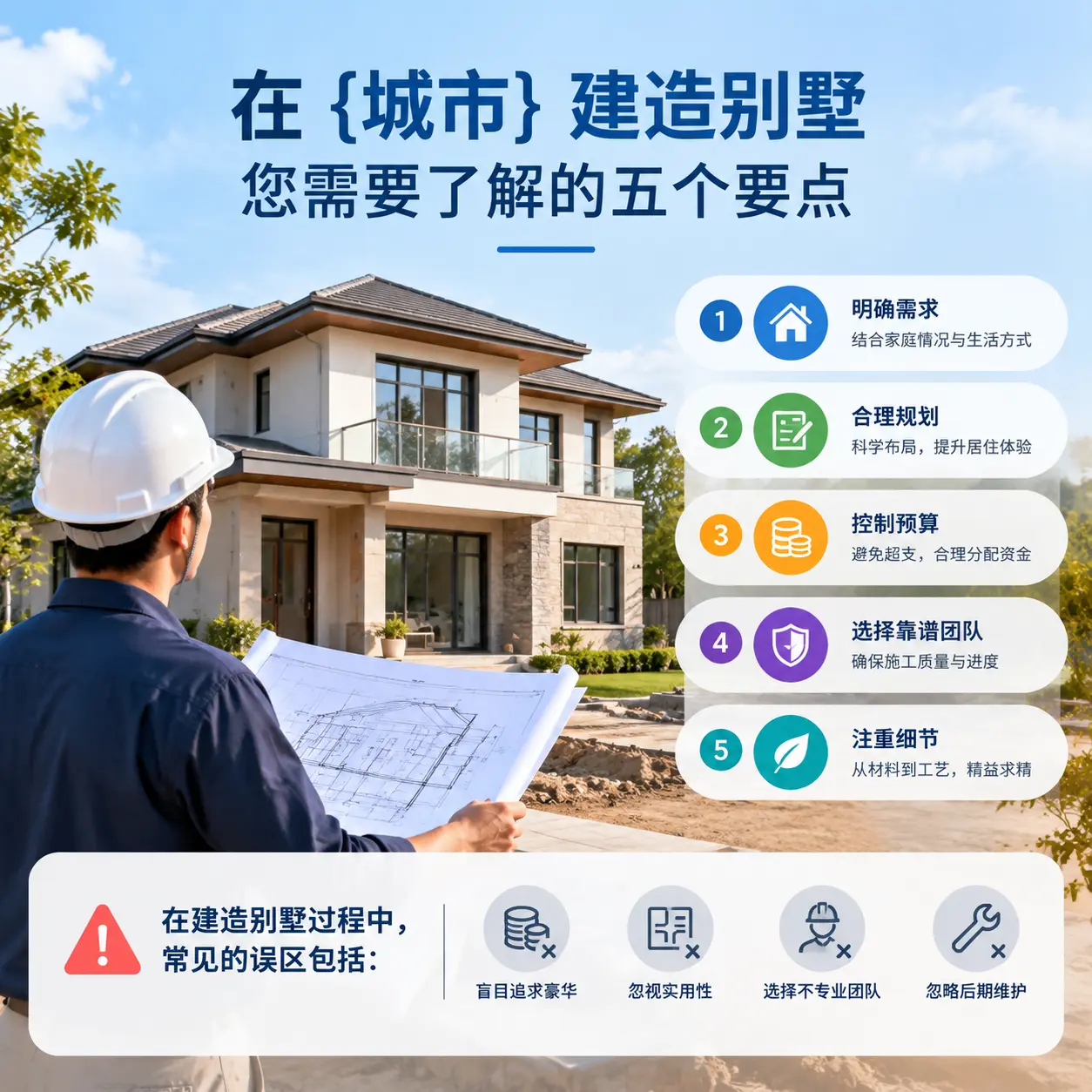 在 贵定 建造别墅,您需要了解的五个要点