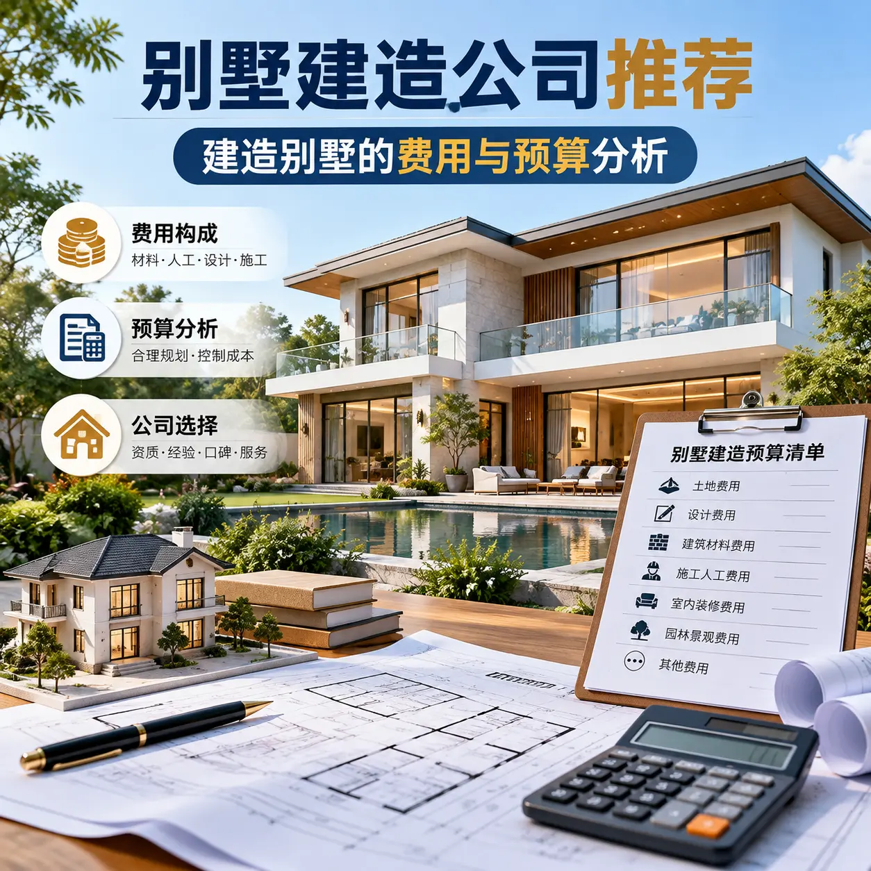 别墅建造公司推荐： 贵定 建造别墅的费用与预算分析