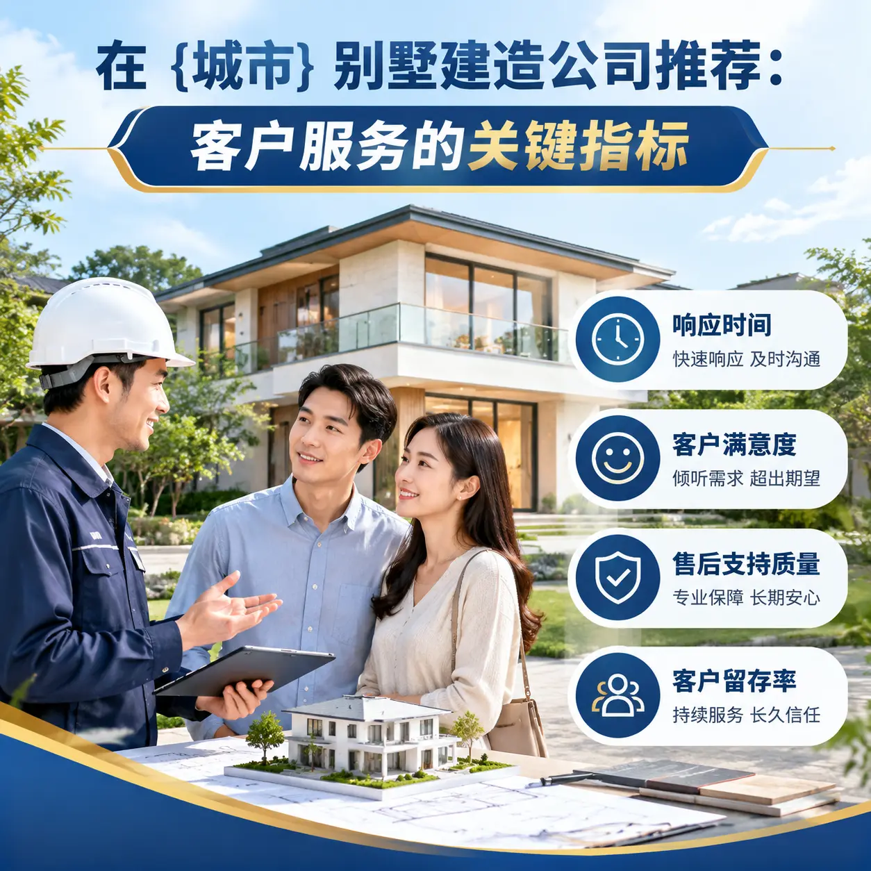 在 贵定 别墅建造公司推荐：客户服务的关键指标