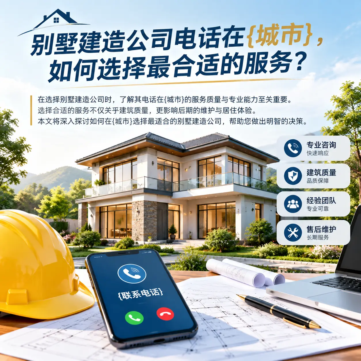 别墅建造公司电话在贵定，如何选择最合适的服务？