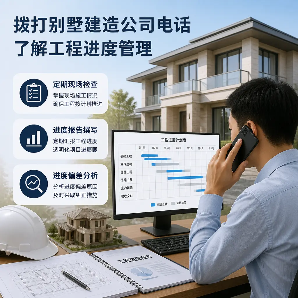 拨打贵定别墅建造公司电话，了解工程进度管理