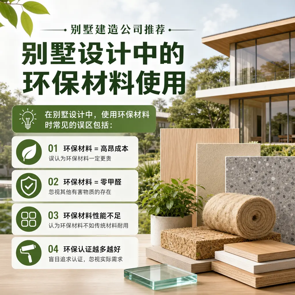 别墅建造公司推荐： 贵定 别墅设计中的环保材料使用